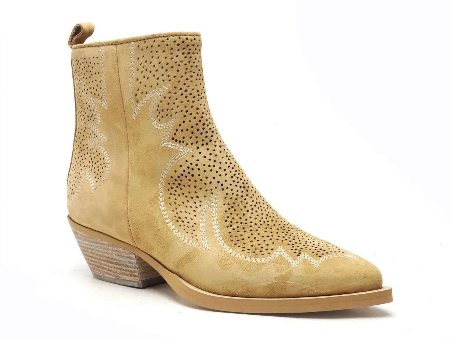 Alpe 5235 Beige Boots et Bottines à Talons Femme