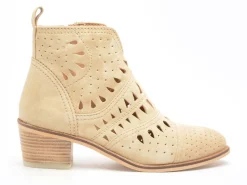 Alpe 5433 Beige Boots et Bottines à Talons Femme