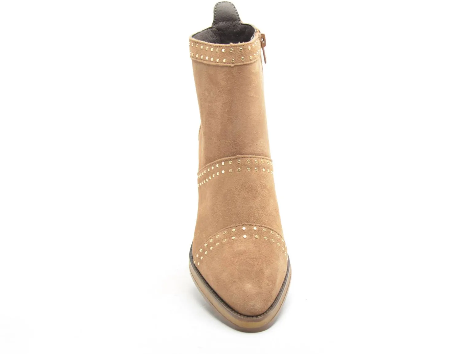 Alpe 5449 Beige Boots et Bottines à Talons Femme