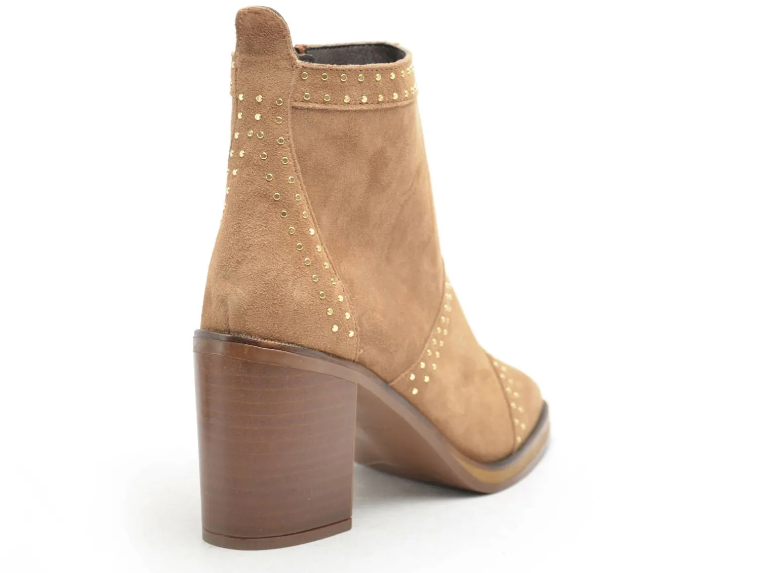 Alpe 5449 Beige Boots et Bottines à Talons Femme