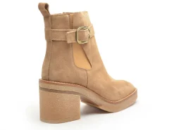 Alpe 5465 Beige Boots et Bottines à Talons Femme