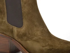 Alpe 5531 Chelsea Kaki Boots et Bottines à Talons Femme