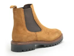 Alpe 2609 Chelsea Marron Boots et Bottines Plates Femme