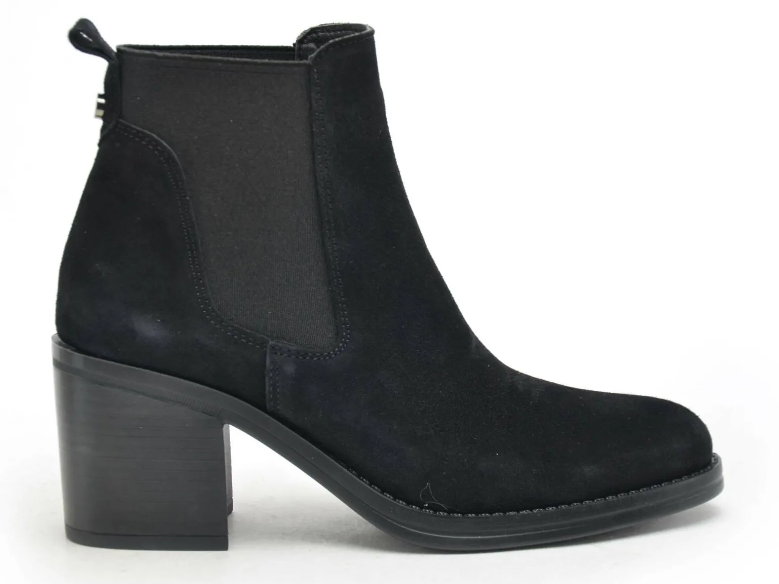 Alpe 2404 Chelsea Noir Boots et Bottines à Talons Femme