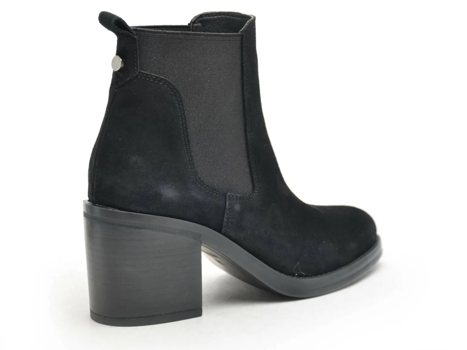Alpe 2404 Chelsea Noir Boots et Bottines à Talons Femme