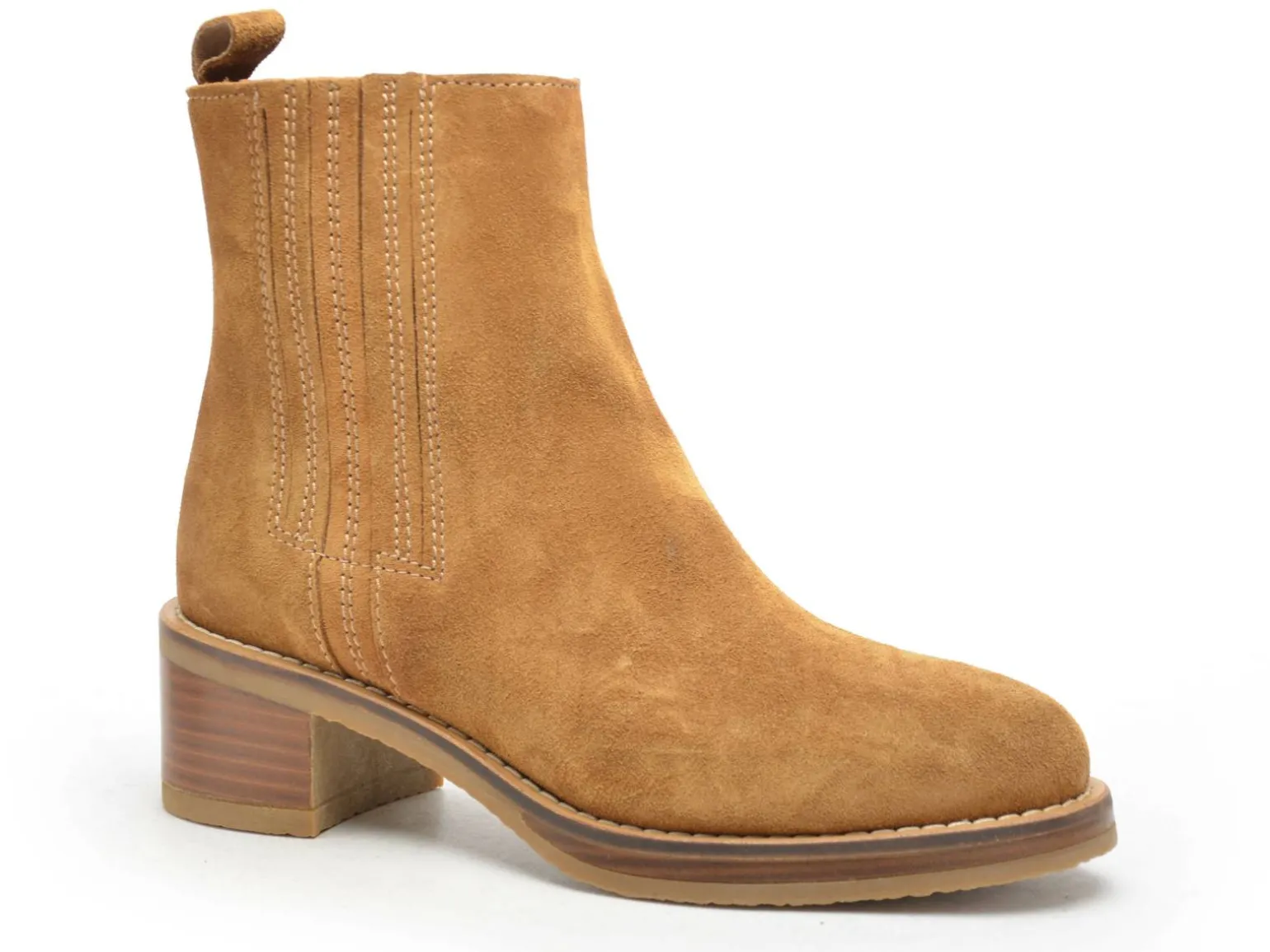 Alpe 2617 Marron Boots et Bottines à Talons Femme