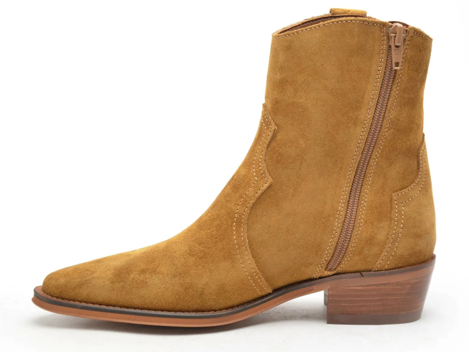 Alpe 2548 Marron Boots et Bottines à Talons Femme