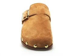 Alpe 5395 Marron Mules et Sabots Plats Femme