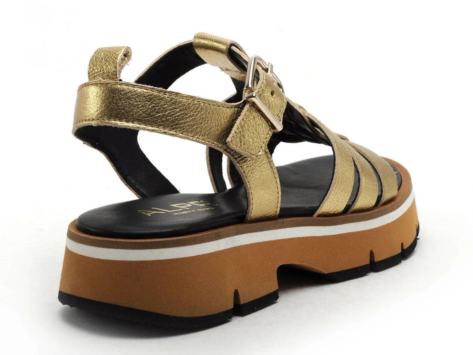Alpe 5489 Or Sandales à Talons Femme