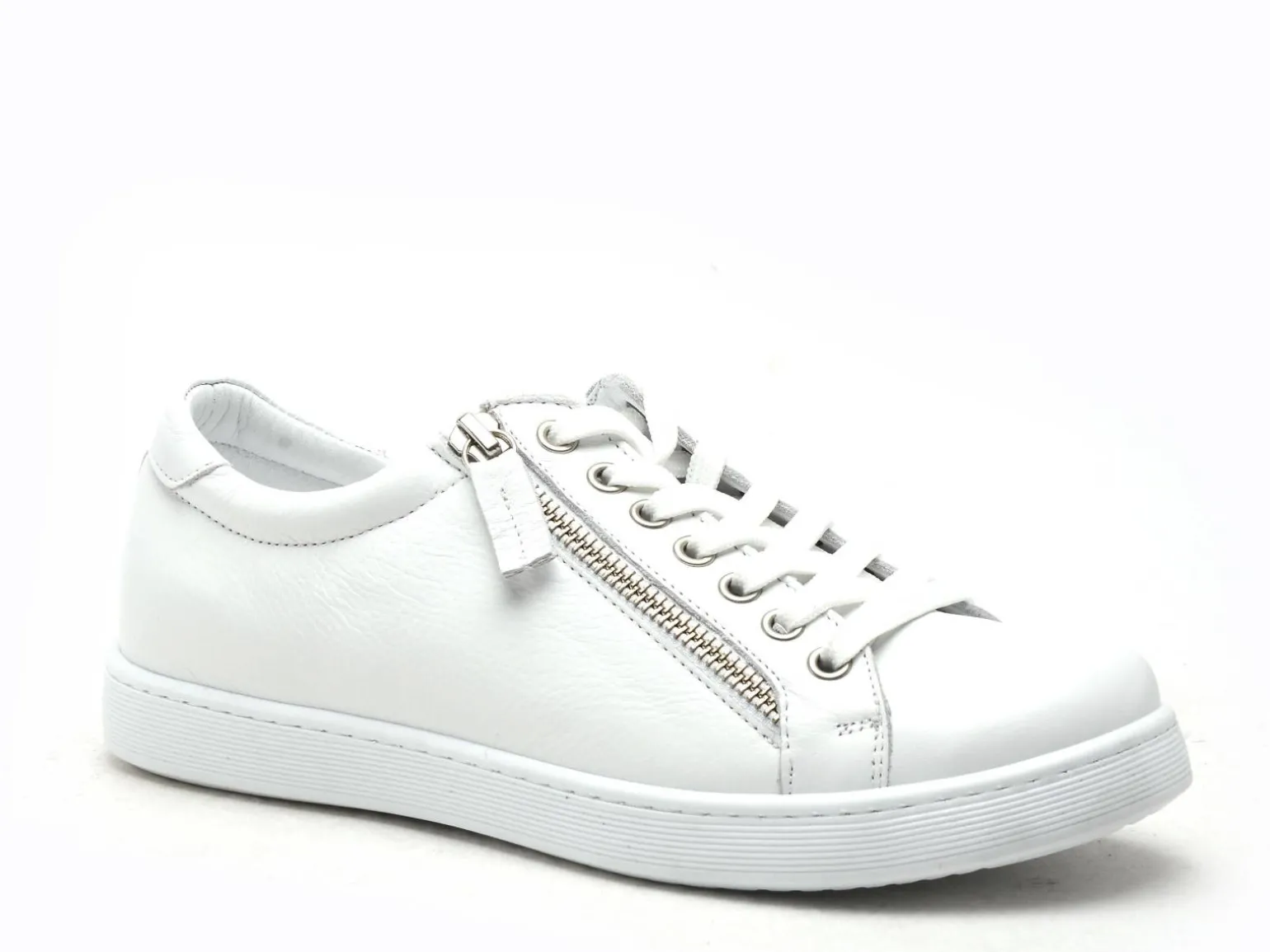 Andrea Conti 0342035 Blanc Baskets Basses Femme