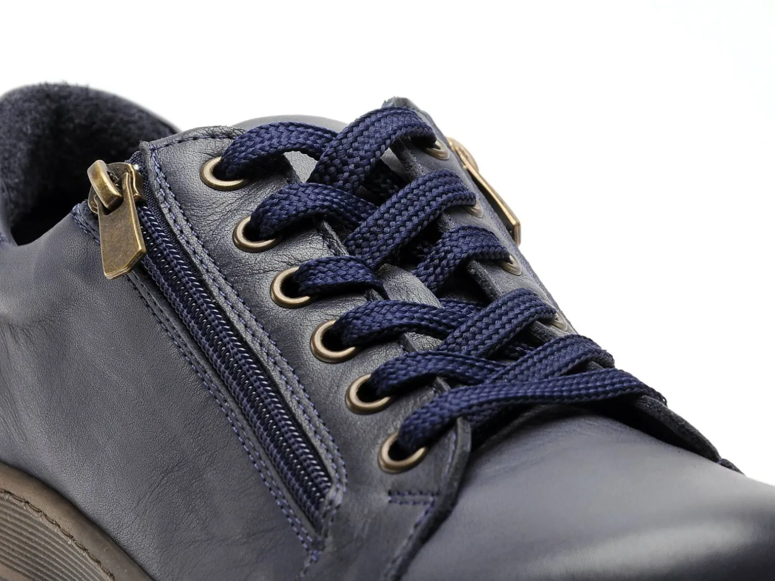 Andrea Conti 0062167 Bleu Baskets Basses Femme
