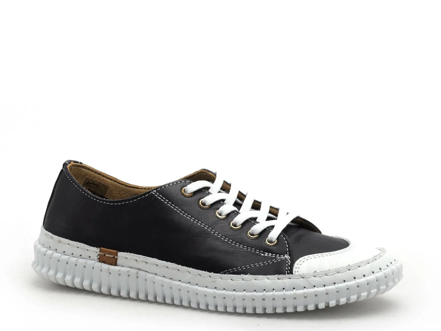 Andrea Conti 0029017 Bleu Baskets Basses Femme