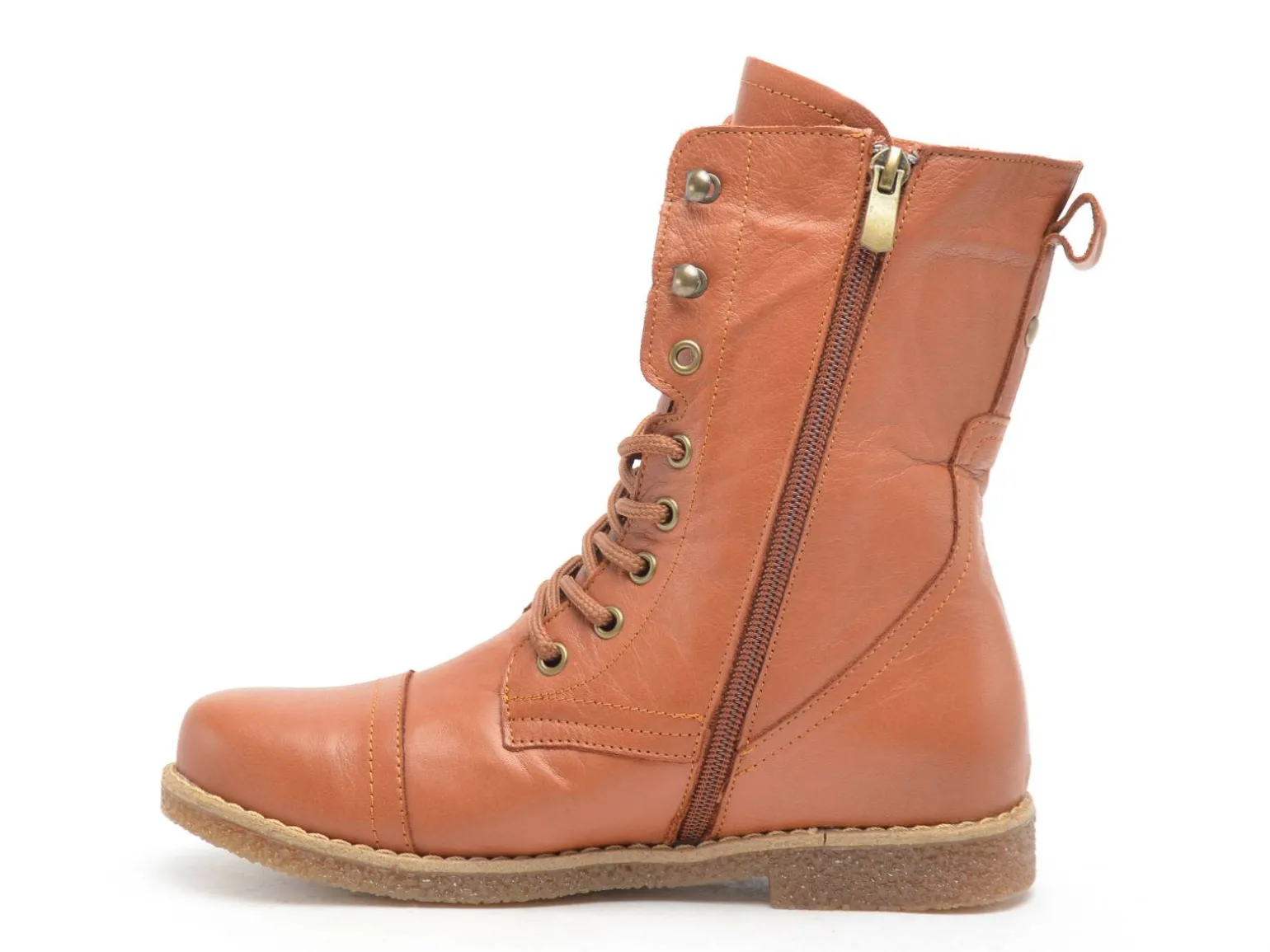 Andrea Conti 0348760 Marron Boots et Bottines Plates Femme