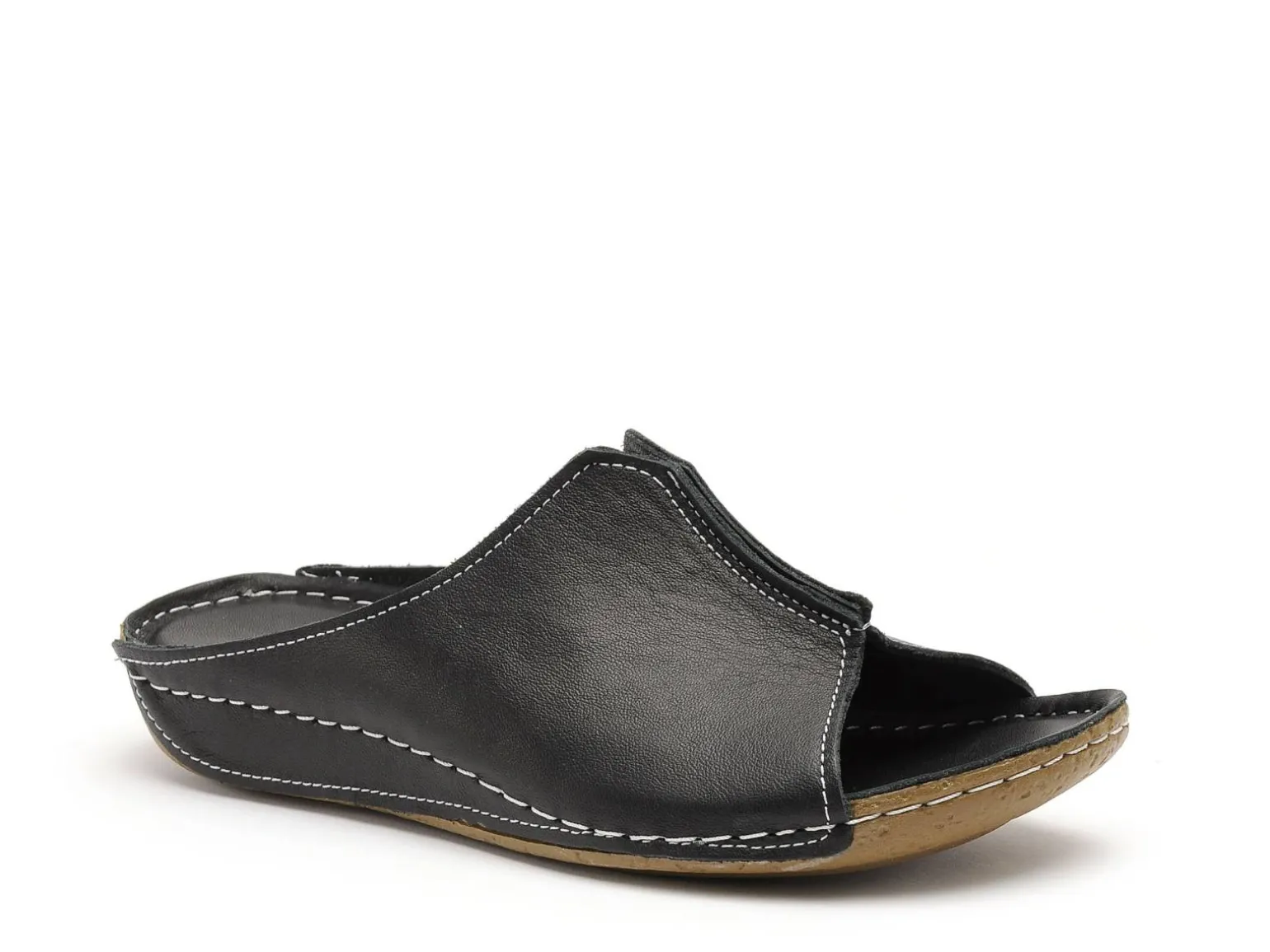 Andrea Conti 0027423 Noir Mules et Sabots Plats Femme