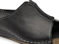 Andrea Conti 0027423 Noir Mules et Sabots Plats Femme