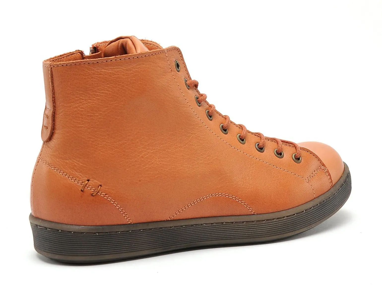 Andrea Conti 0344900 Orange Basket Montante Femme