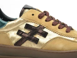 Another Trend A032 Jaune Baskets Basses Femme