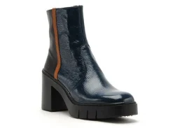 Art BERNA 1974 Bleu Boots et Bottines à Talons Femme