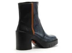 Art BERNA 1974 Bleu Boots et Bottines à Talons Femme