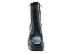 Art BERNA 1974 Bleu Boots et Bottines à Talons Femme