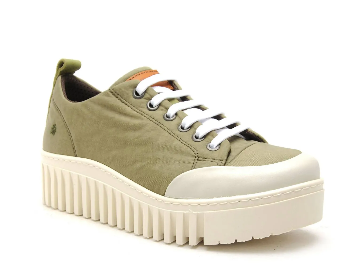 Art BRIGHTON 1534 Kaki Baskets Basses Femme