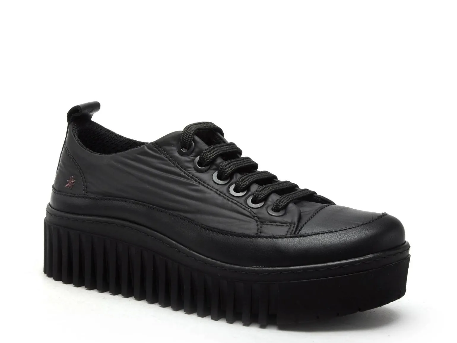 Art BRIGHTON 1518 Noir Baskets Basses Femme