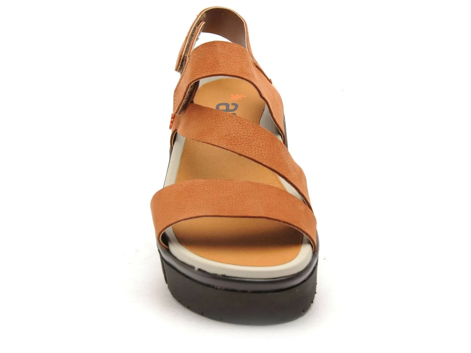 Art BRIGHTON 1573 Orange Sandales à Talons Femme