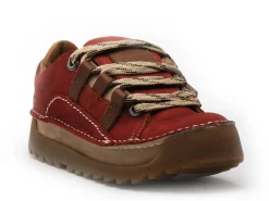 Art 590 PLEASANT F Rouge Baskets Basses Femme