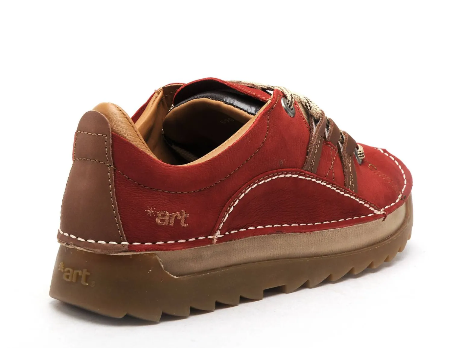 Art 590 PLEASANT H Rouge Baskets Basses Homme