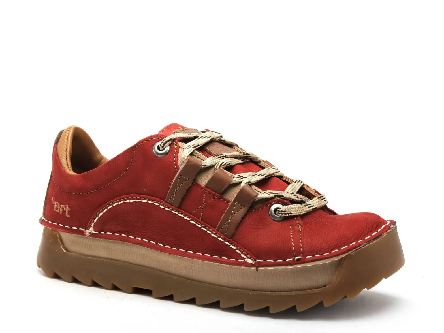 Art 590 PLEASANT H Rouge Baskets Basses Homme