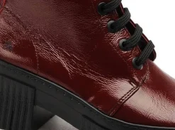 Art YOK 1375 Bordeaux Boots et Bottines à Talons Femme