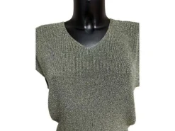 Atelier de Mila Top Kaki 2442 T-Shirts Femme