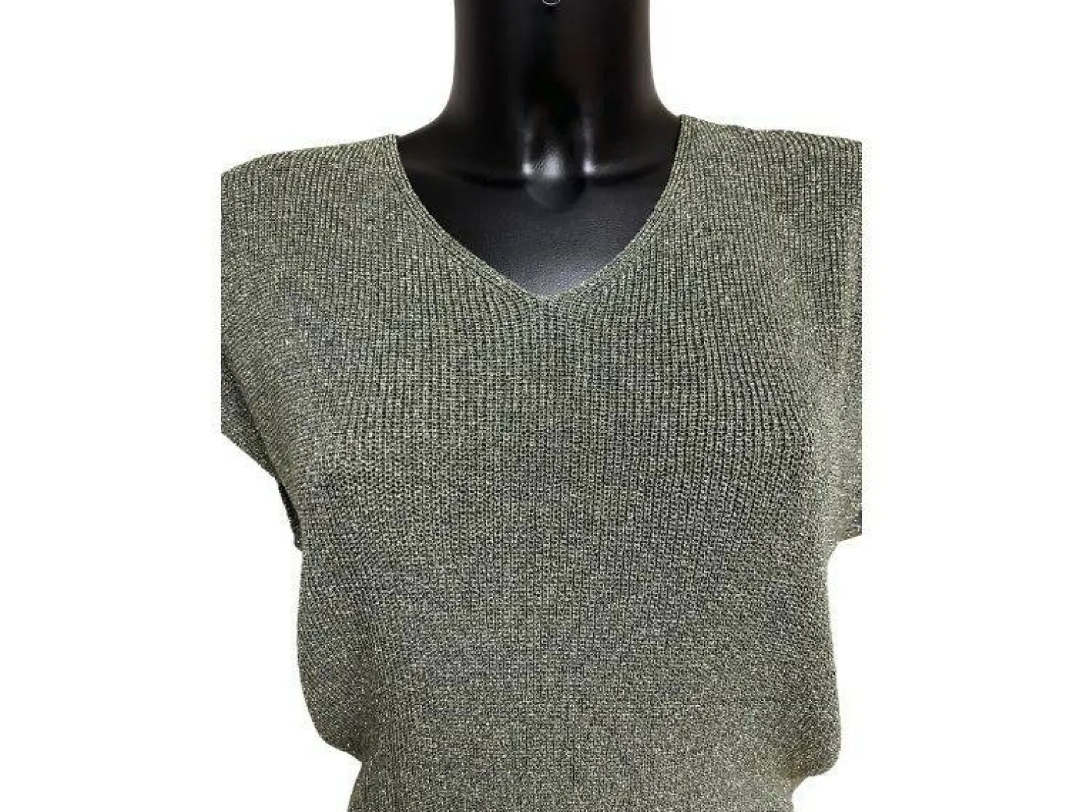 Atelier de Mila Top Kaki 2442 T-Shirts Femme