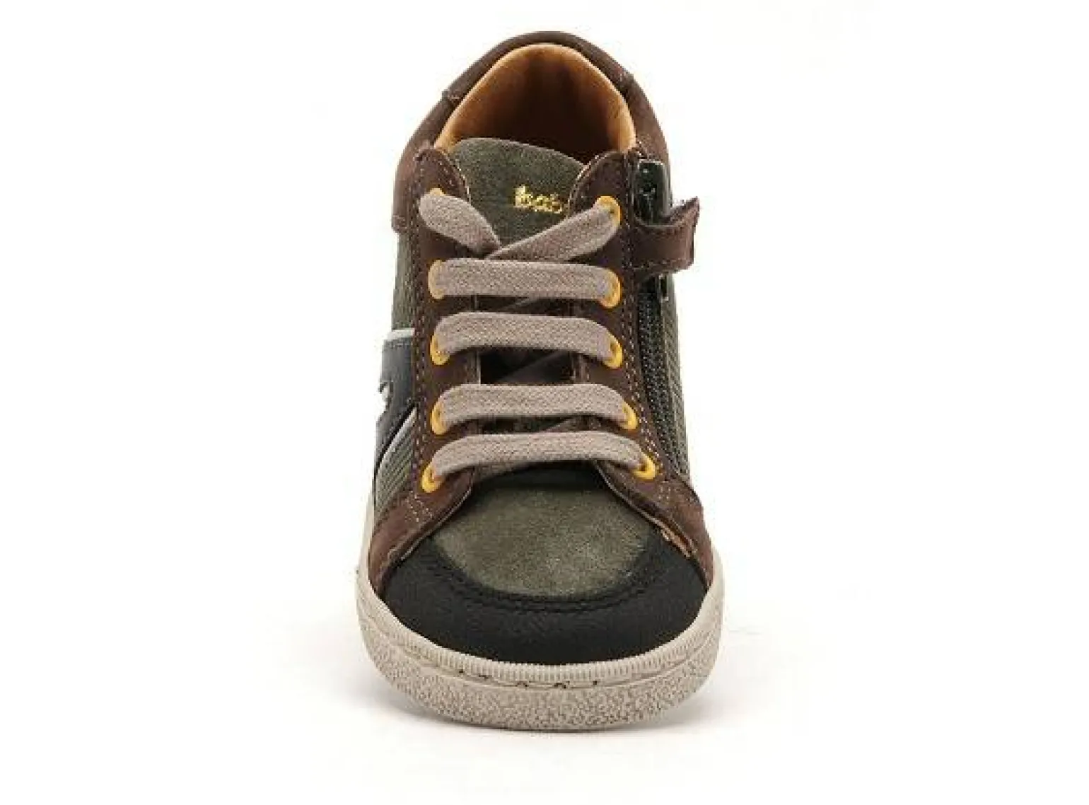 Babybotte AILEPHANT 5171 Kaki Baskets Montantes Garçon