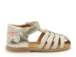 Babybotte TARUCHE Or Sandales Fille