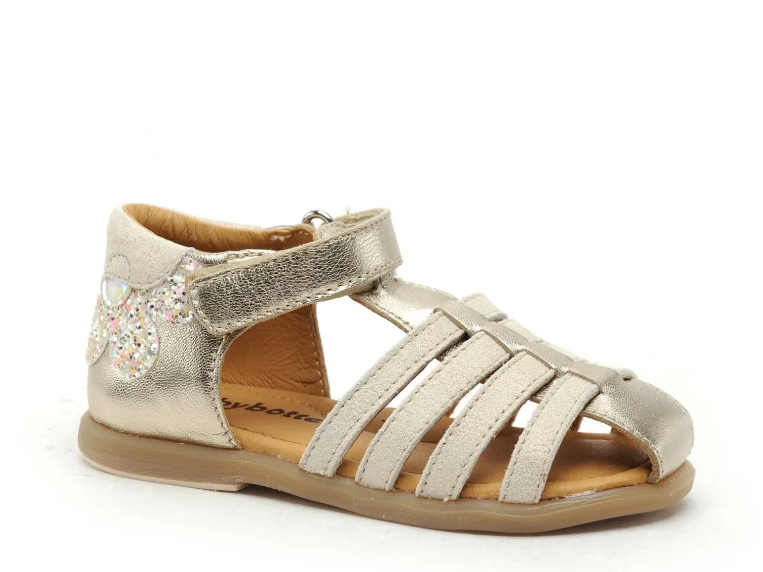 Babybotte TARUCHE Or Sandales Fille