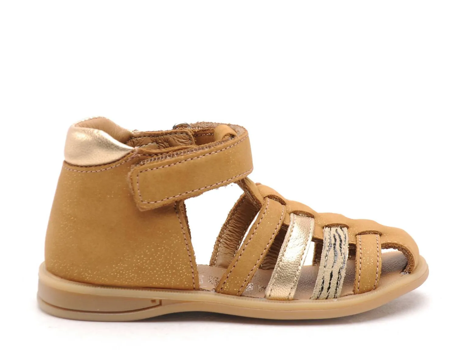 Bellamy Baby MARCHE PAILLETTE Or Sandales Fille