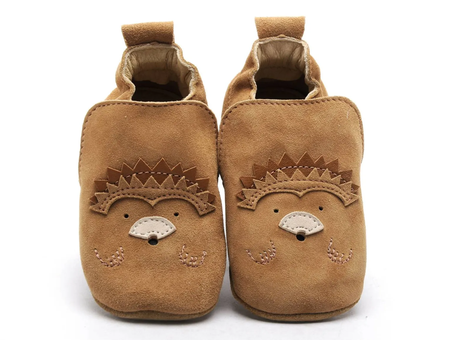 Bellamy Chaussons bébé VALENTINES HERISSON Beige Chaussons Bébé