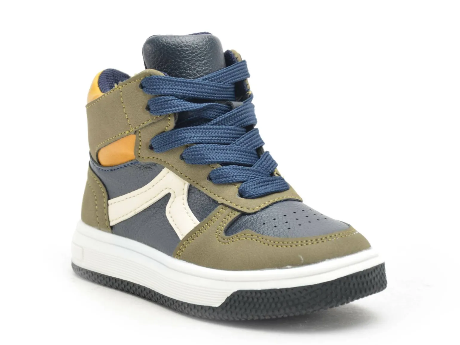 Bellamy MIKE Kaki Baskets Montantes Garçon