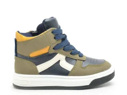 Bellamy MIKE Kaki Baskets Montantes Garçon