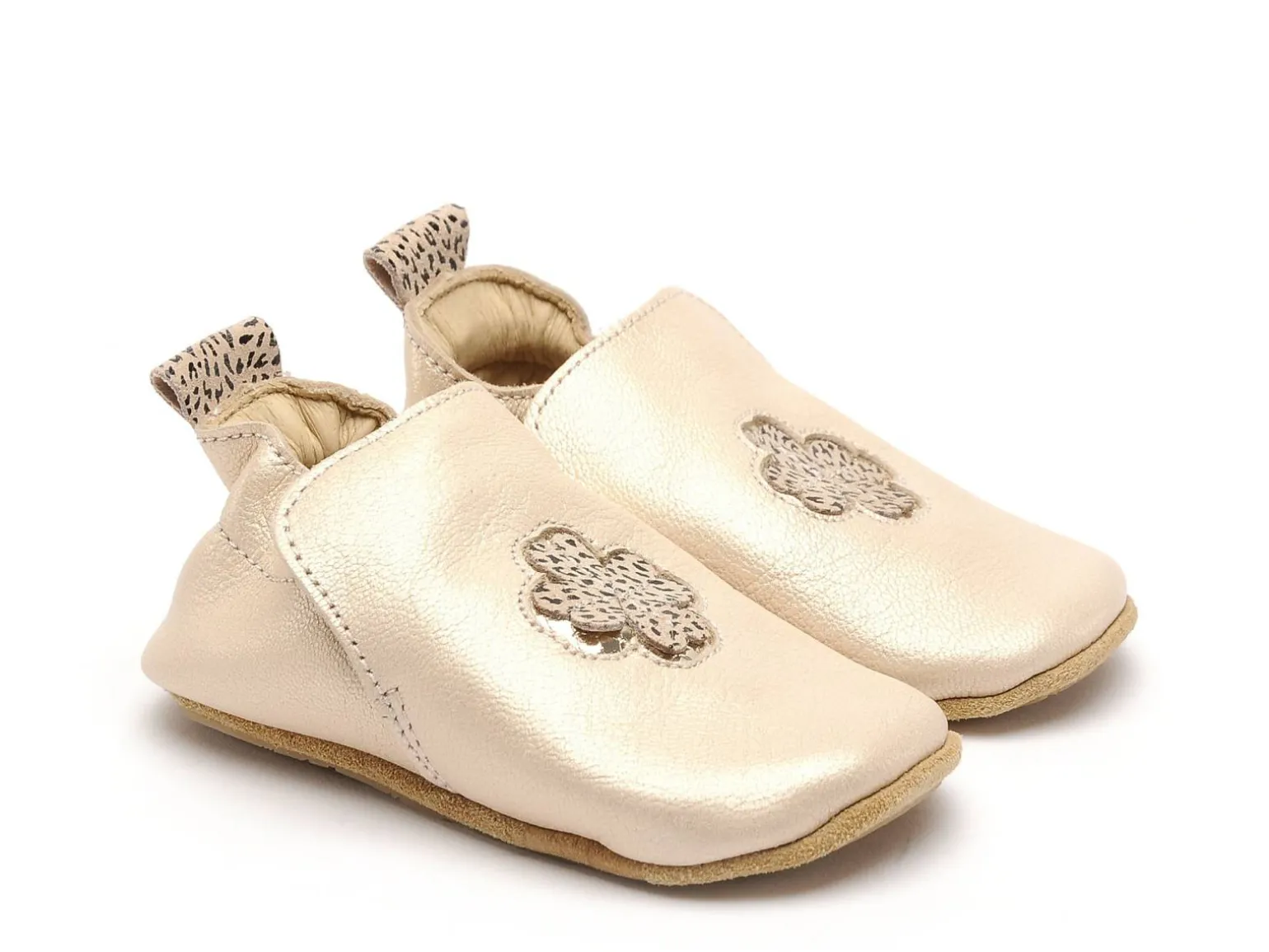 Bellamy VALENTINES FLORI Beige Chaussons Bébé