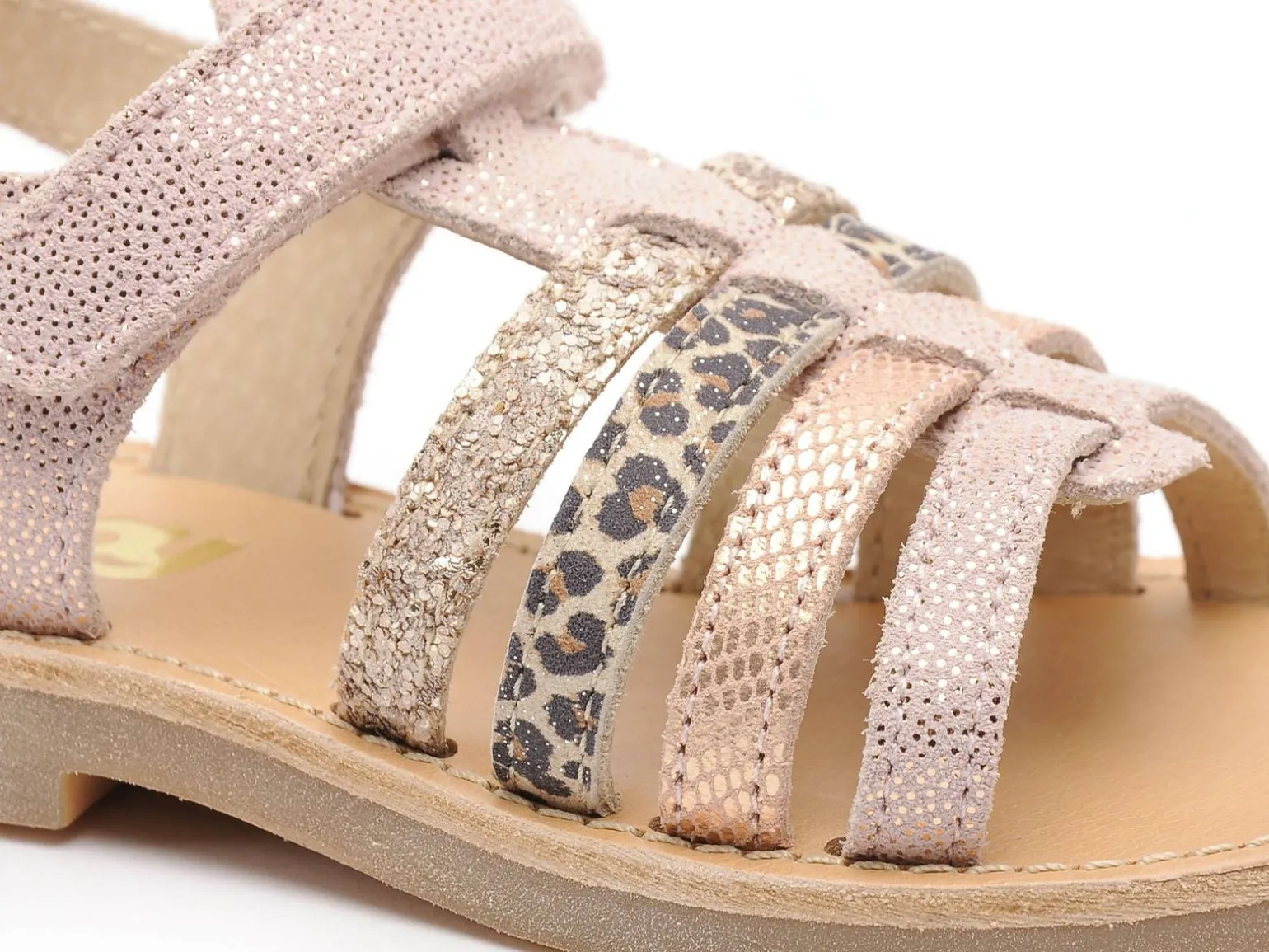 Bopy ELBOSSA Rose Sandales Fille