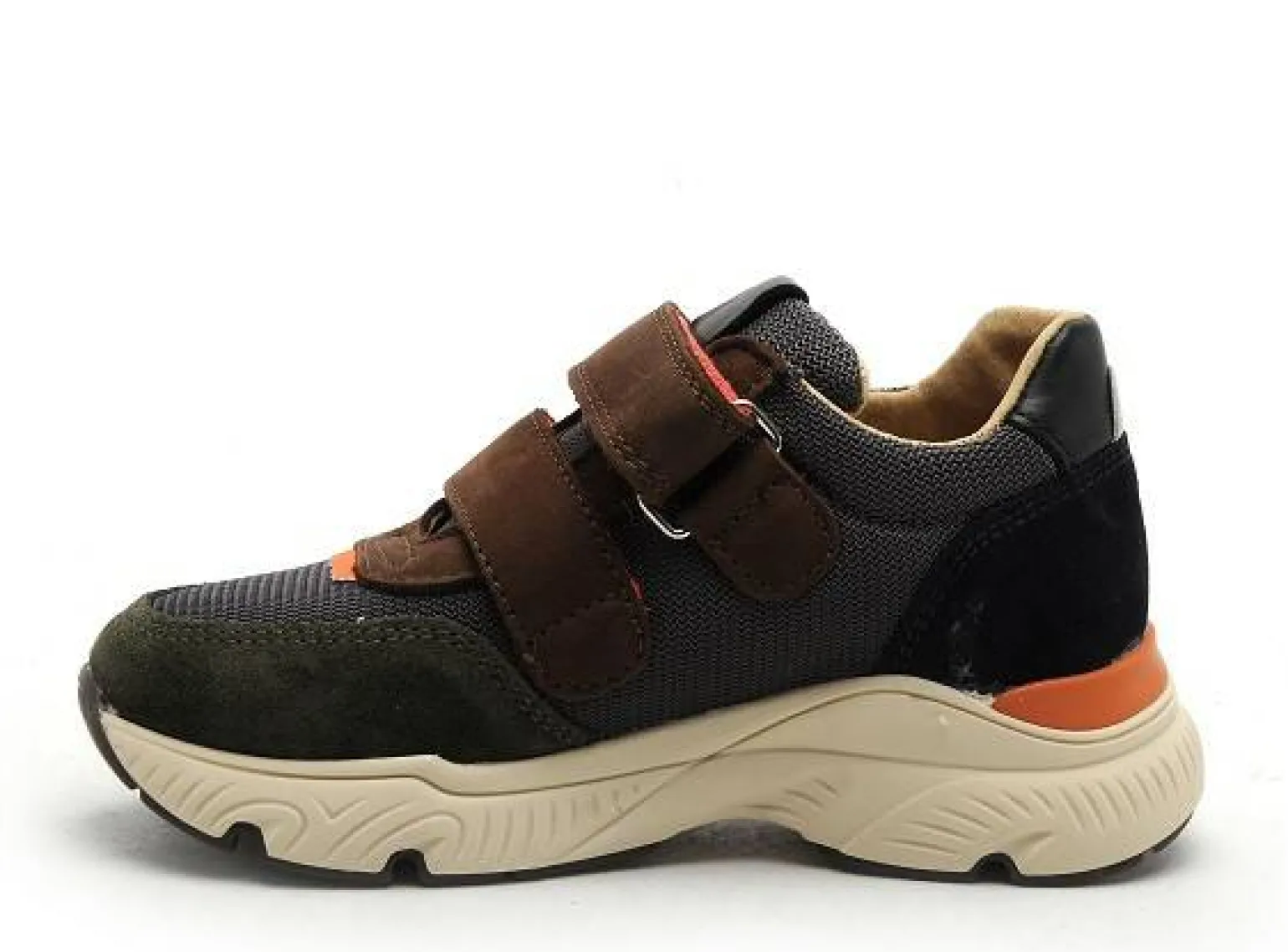 Bopy VARSIVEL Kaki Baskets Basses Garçon