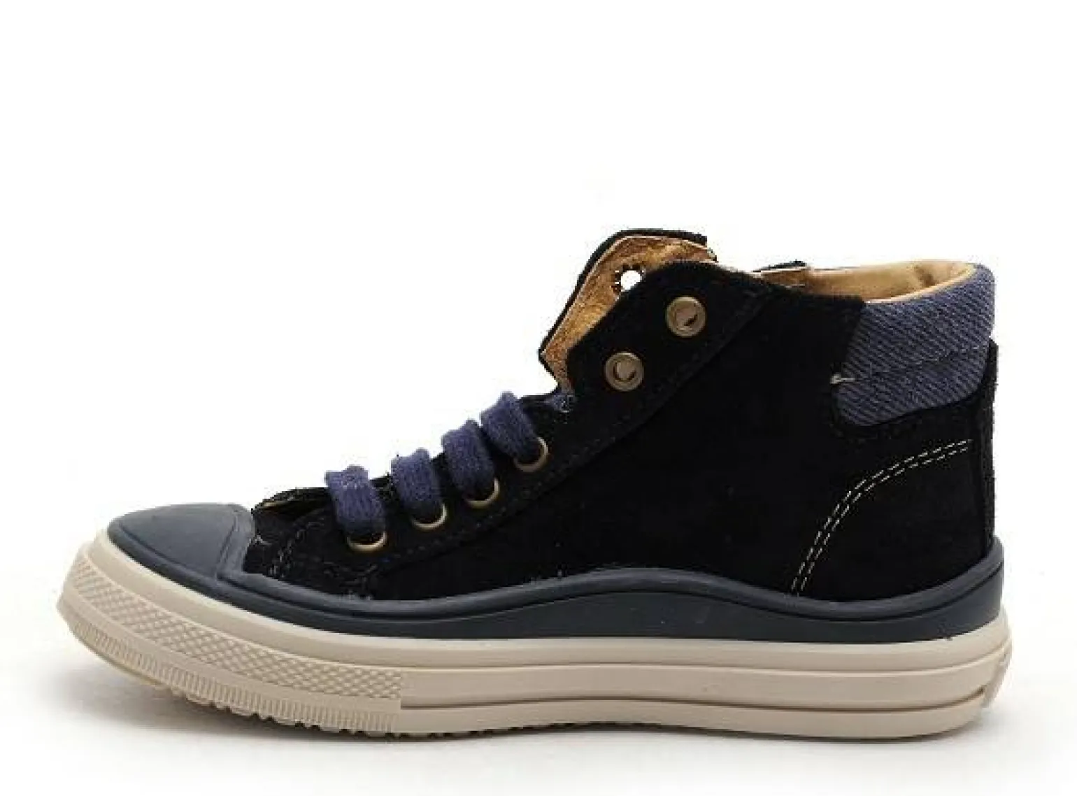 Bopy VELVET Bleu Boots Garçon