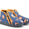Bossi Chaussons GRAFF 1100 Bleu Chaussons Garçon