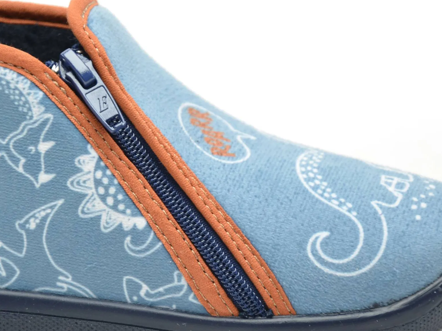 Bossi Chaussons GRAFF SB 1176 Bleu Chaussons Garçon