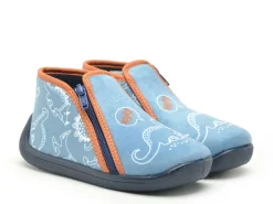 Bossi Chaussons GRAFF SB 1176 Bleu Chaussons Garçon