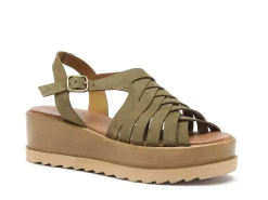 BUENO KIERA Kaki Sandales à Talons Femme