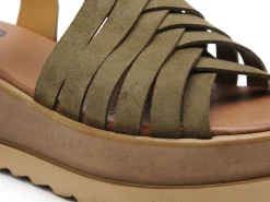 BUENO KIERA Kaki Sandales à Talons Femme