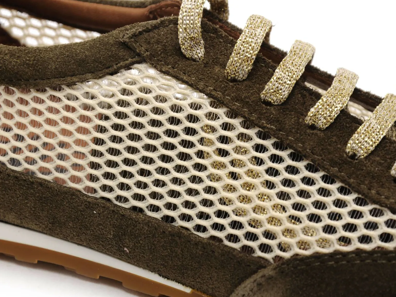 BUENO NADIA Kaki Baskets Basses Femme